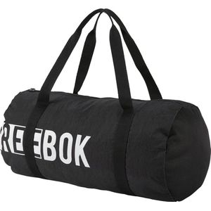 Reebok - Womens Foundation Cylinder Bag - Sporttassen - One Size - Zwart