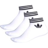 adidas Originals Trefoil Enkelsokken - Zwart - Set van 3 Paar