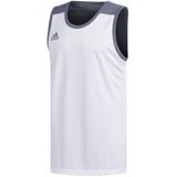 adidas Sportshirt - Mannen - grijs wit