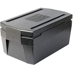 Thermo Future Box GN 1/1 Deluxe Thermobox, koelbox, transportbox, warmhoudbox en isolatiebox met deksel, 45 liter thermobox, thermobox van EPP (geëxpandeerd polypropyleen)