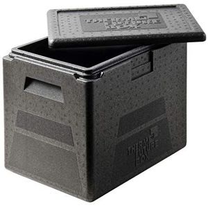 Thermo Future Box Thermobox koelbox, transportbox, warmhoudbox en isolatiebox met deksel, 25 liter extra hoge T, thermobox van EPP (geëxpandeerd polypropyleen)