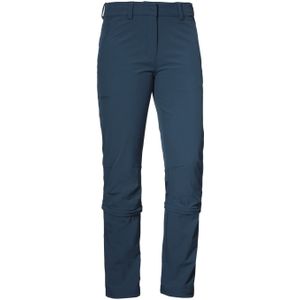 Schöffel - Engadin1 Zip Off Broek - 3/4 - Blauw - 89% Nylon, 11% Elastaan