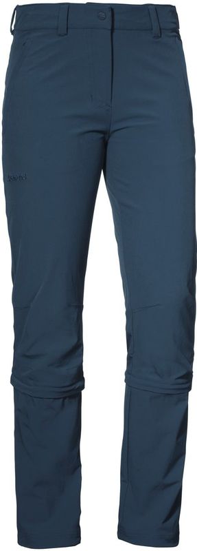 Schöffel - Engadin1 Zip Off Broek - 3/4 - Blauw - 89% Nylon, 11% Elastaan