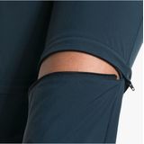 Schöffel Ascona Afritsbroek voor dames, outdoorbroek, Ascona Zip Off, blauwe jurk
