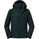 Schöffel - Gmund - Jas - Zwart - Polyester - Verstelbare Capuchon