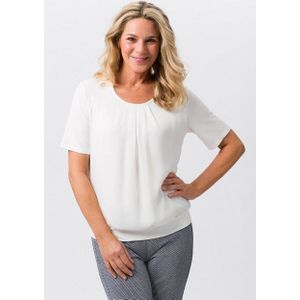 FRANK WALDER Blusenshirt im Materialmix