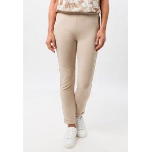 Frank Walder - Dames Broek - Beige - Slim-Fit