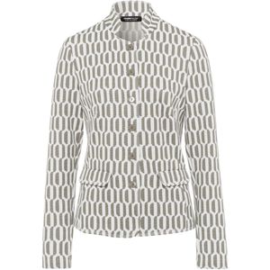 Frank Walder, Dames, Jassen, Grijs, Maat: 2XL Poliester,