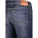Jeans - Dark Blue Vintage - Denim - Steekzakken - Ritssluiting
