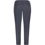 Mac - Chino Turn Up - Donkerblauw - Superzachte Denim met Tencel