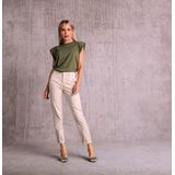 MAC - Chino - Beige - Katoen - Dames