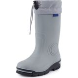 Ladeheid - LA-RB-487 - Dames Regenlaarzen - Zwart - Rubber - Waterdicht