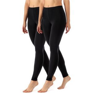 Merry Style - MS-MS10-143-LE-2Pack - Leggings - Zwart - Viscose - 2 Pak