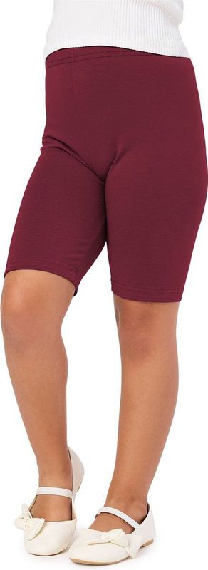 Merry Style Korte Leggings Sport Pantacourt Shorts Slipje Yoga Pants Kleding Sport Meisjes MS10-132, Bordeaux
