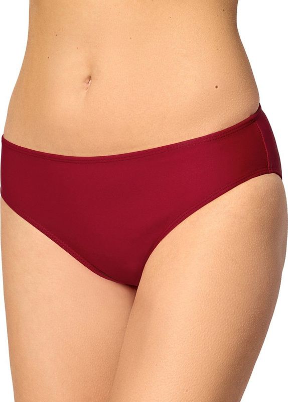 Merry Style - MS-VR-Brief-1 - Bikinibroekje - Wijn Rood - Elastische Tailleband - Polyamide & Elastaan