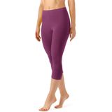 Merry Style - MS10-144 - Dameslegging - Bordeaux - Viscose, 3/4-broek