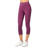Merry Style - MS10-144 - Dameslegging - Bordeaux - Viscose, 3/4-broek