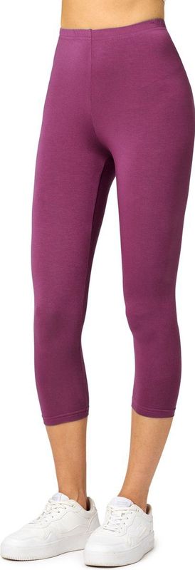 Merry Style - MS10-144 - Dameslegging - Bordeaux - Viscose, 3/4-broek