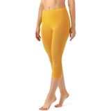 Merry Style - MS-MS10-144-LE - Capri Leggings - Geel - 3/4 Lengte - Viscose