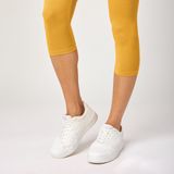 Merry Style - MS-MS10-144-LE - Capri Leggings - Geel - 3/4 Lengte - Viscose