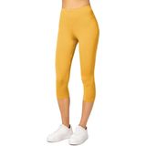 Merry Style - MS-MS10-144-LE - Capri Leggings - Geel - 3/4 Lengte - Viscose