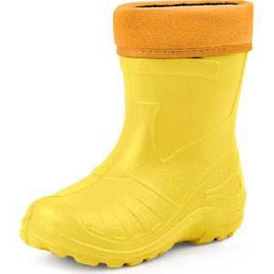 Ladeheid - LA-KL-050 - Kinder Regenlaarzen - Zonnig - Rubber - met Binnenschoen - EVA