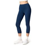 Ladeheid - LA-LA40-132-LE - Capri Leggings - Marineblauw - Dames - 3/4 Lengte - Katoen