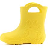 Ladeheid LA-CA-Frog Kinder Regenlaarzen - Rubber - Licht - EVA - Geel