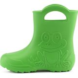 Ladeheid LA-CA-Frog Kinder Regenlaarzen - Rubber - Licht - EVA - Groen