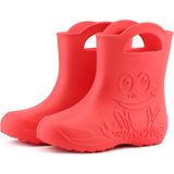 Ladeheid LA-CA-Frog Kinder Regenlaarzen - Rubber - Licht - EVA - Koraal
