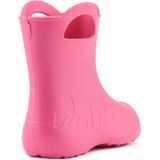 Ladeheid LA-CA-Frog Kinder Regenlaarzen - Roze - Rubber - Licht EVA