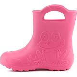 Ladeheid LA-CA-Frog Kinder Regenlaarzen - Roze - Rubber - Licht EVA
