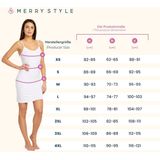 Merry Style - MS-MS10-203-UW - Onderjurk - Marineblauw - Viscose - Kort - V-neck - Verstelbare Spaghetti Bandjes