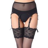 Merry Style - MS-KS-912 - Jarretel Gordel - Zwart