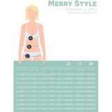 Merry Style - MS-KS-912 - Jarretel Gordel - Rood