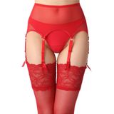 Merry Style - MS-KS-912 - Jarretel Gordel - Rood