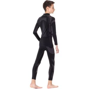 Ladeheid - LA-SS-Kids-Therm1-Set - Thermo Ondergoed - Zwart/Zilver - Kinderen