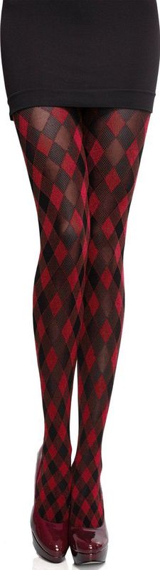 Merry Style - MS-GB-317 - Panty - Rood - 60 DEN - Gedessineerd - 3D-technologie