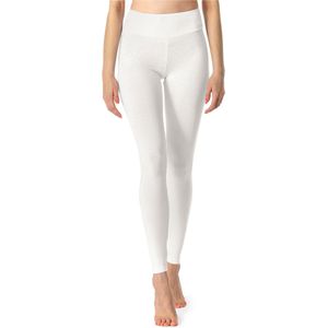 Merry Style Dames Leggings - Sport - Vrijetijdsbroek - Lang - Viscose - MS-MS10-221-LE - Wit - XL