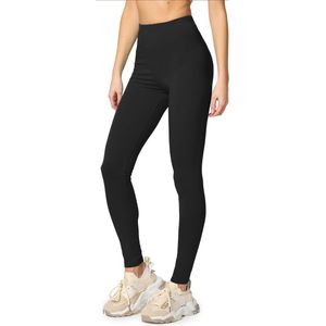 Merry Style Dames Lange Legging MS10-198 (Zwart, M)