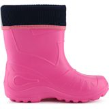Ladeheid - LA-KL-EVA-Kids - Regenlaarzen - Roze - Rubber - Wasbare Binnenschoen