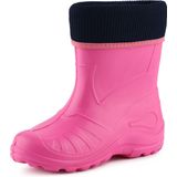 Ladeheid - LA-KL-EVA-Kids - Regenlaarzen - Roze - Rubber - Wasbare Binnenschoen