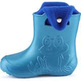 Ladeheid EVA Kinderen Rubberlaarzen Regenschoenen LA-CA-04 (Roze/Grijs, 24/25 EU)