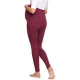 Merry Style Dames Moederschap Lange Legging van Viscose MS10-297 (Bordeaux, L)