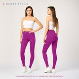 Merry Style - MS10-143 - Legging - Fuchsia - Comfortabele Elastische Band