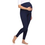 Merry Style - MS-MS10-297-LE - Zwangerschapsleggings - Marineblauw - Lang - Viscose