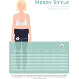 Merry Style - MS-MS10-297-LE - Zwangerschapsleggings - Marineblauw - Lang - Viscose