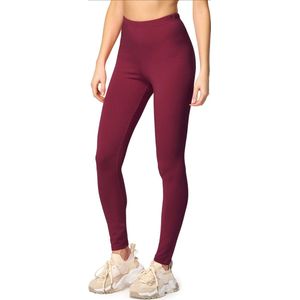 Merry Style - MS-MS10-198-LE - Leggings - Wijnrood - Sport - Vrijetijdsbroek - Lang