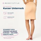 Merry Style - MS-MS10-204-UW - Onderrok - Zand - Kort - Elastisch - Viscose