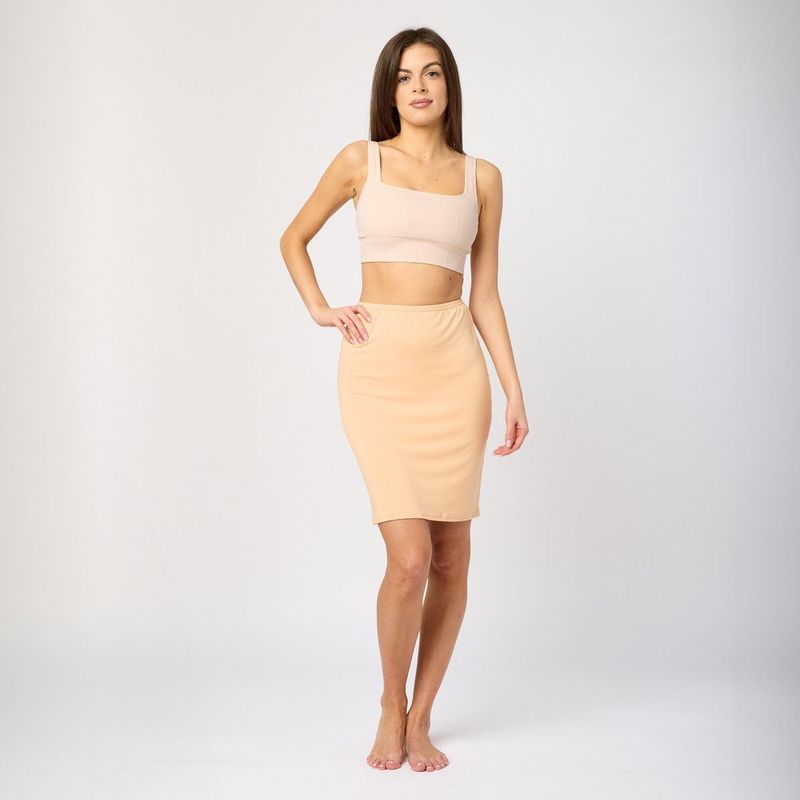 Merry Style - MS-MS10-204-UW - Onderrok - Zand - Kort - Elastisch - Viscose